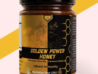 GOLDEN POWER HONEY أفضل عسل - لتعزيز الطاقة والمناعة طبيعي %100